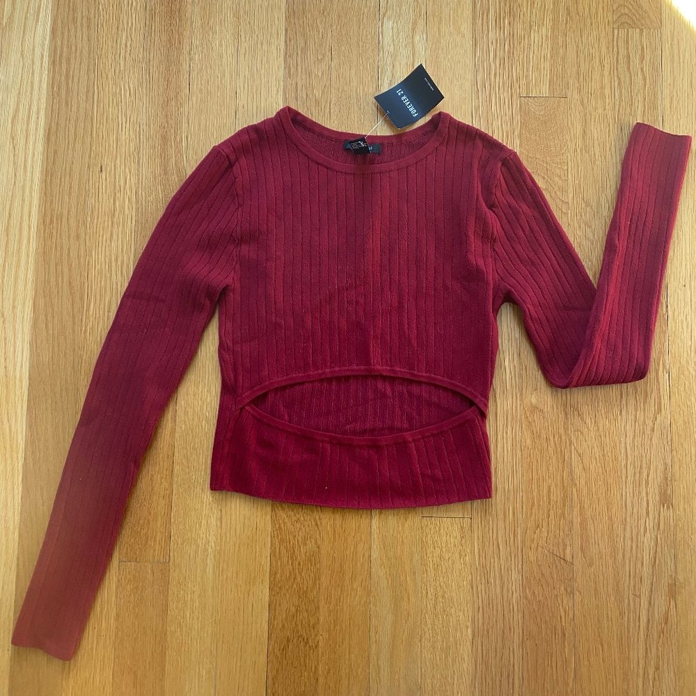FOREVER 21 Cutout Sweater